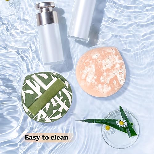 51t3tnh1nel.jpg 4 Stück Waschbare Puderquaste für Flüssigkeit Kosmetik & Powder Puff - MakUploader Essentials Beauty Blender Schwamm |