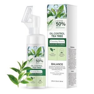 Gesichtsreinigung Tea Tree Sch Schaum + Gesichtsreinigung Bürste + Ölkontrolle | Tea Tree Gesichtsreinigung Schaum + Mi