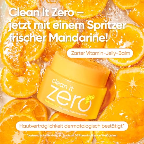51idvpvgy8l.jpg BANILA CO Clean it Zero Porenaufhellender Reinigungsbalsam|Koreanischer Make-up-Entferner für fette Haut und Akne|Herges